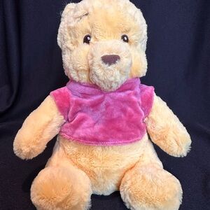 Disney Winnie-The-Pooh Plush Bear with Pink Vest